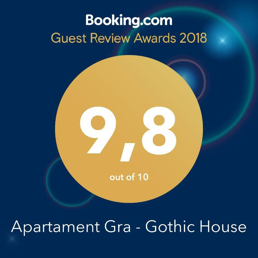 Apartament Gra - Gothic House Торунь Экстерьер фото